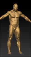 Full body 3D scan of underwear Williard
